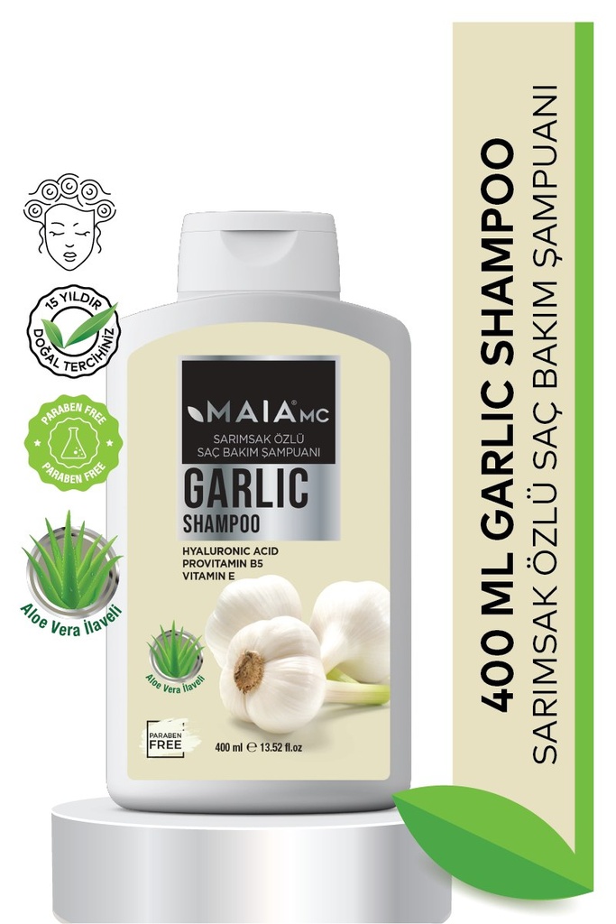 Sarımsak Özlü Saç Bakım Şampuanı