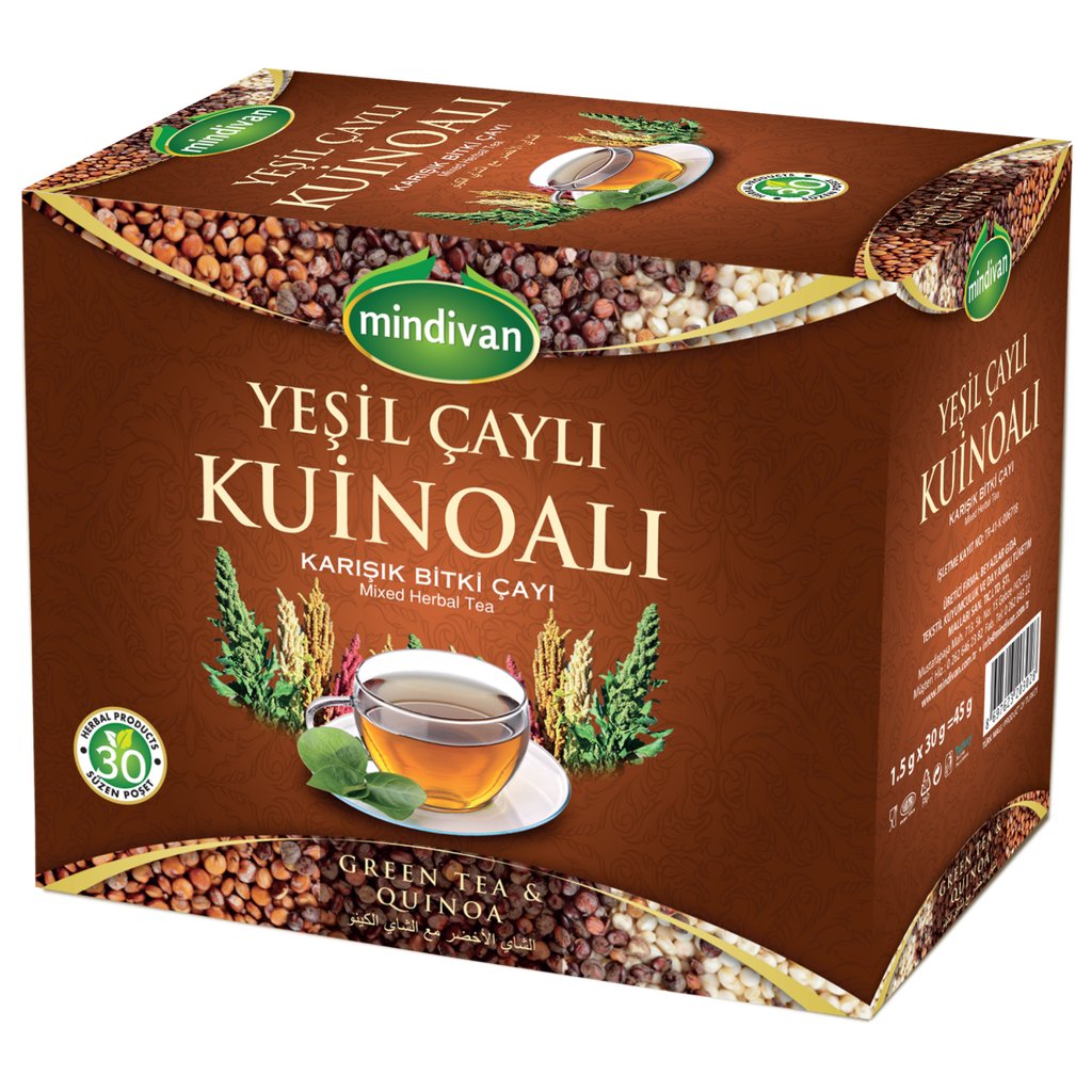 Yeşil Çaylı Kinoa Çayı