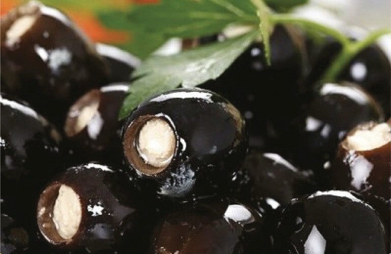 Peynir Dolgulu Siyah Zeytin 
