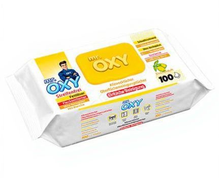 Mr. Oxy: Çok Amaçlı Yüzey Temizlik Havlusu (Limon Kokulu)