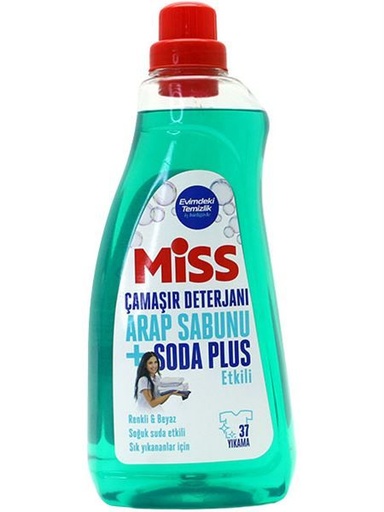 Miss: Laundry Detergent Green Soap + Soda Plus (37 Washes)