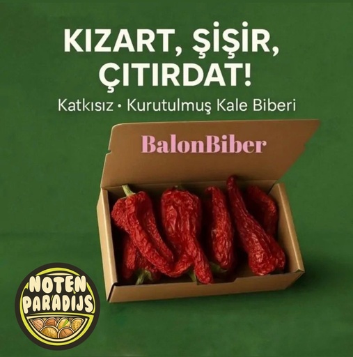Balonpeper (Denizli Kale Peper)