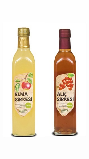 Elma Sirkesi + Alıç Sirkesi